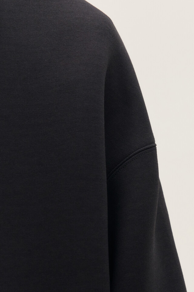 Толстовка half zip из неопрена - цвет черный - 6