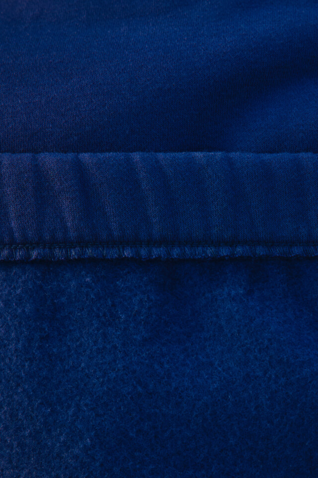 Толстовка half zip утепленная - цвет синий - 6
