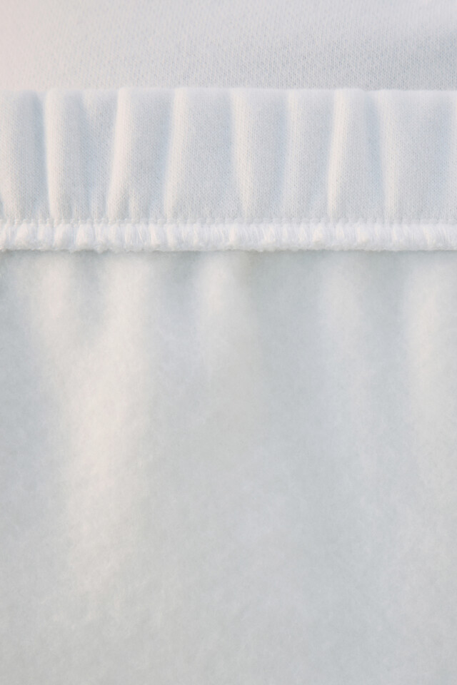 Толстовка half zip утепленная - цвет молочный - 7