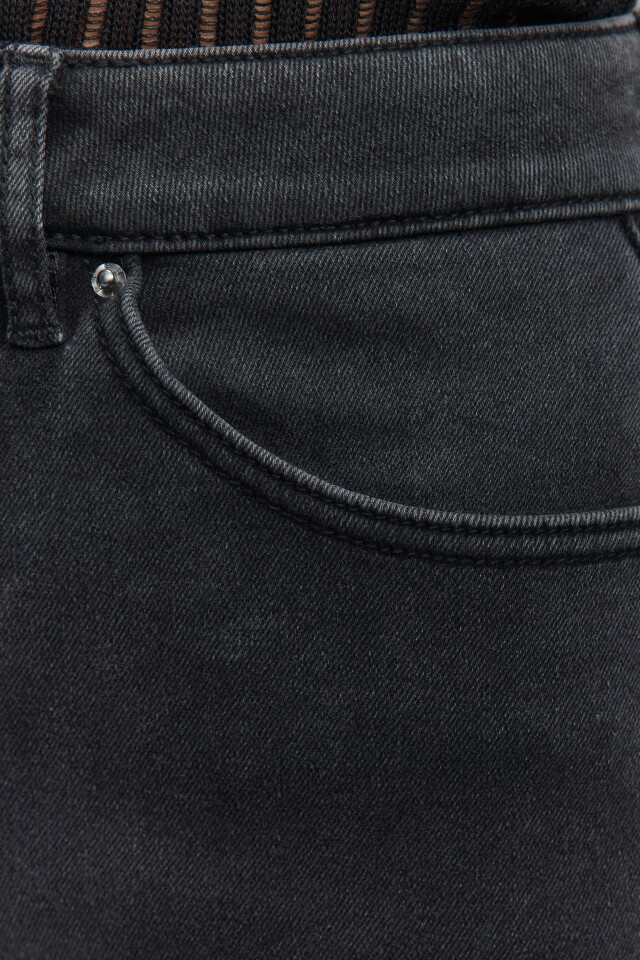 Джинсы WarmSkinny утепленные с начесом - цвет серый - 7